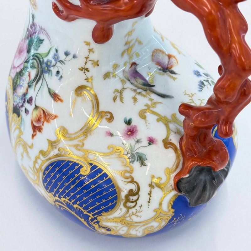 Кувшин в форме античного аска с серебряной крышкой Братья Корниловы (н)