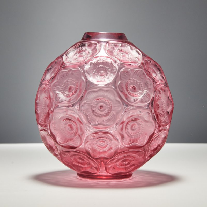  Хрустальная ваза «Anemones». Модель вазы 1912 г.