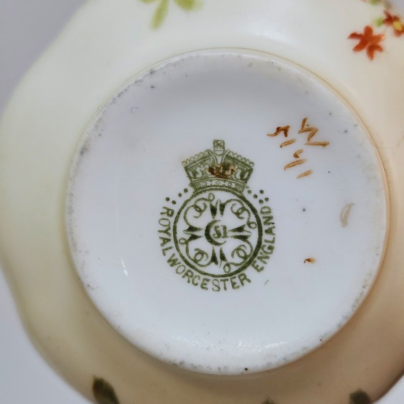 Чайная пара костяной фарфор Royal Worcester