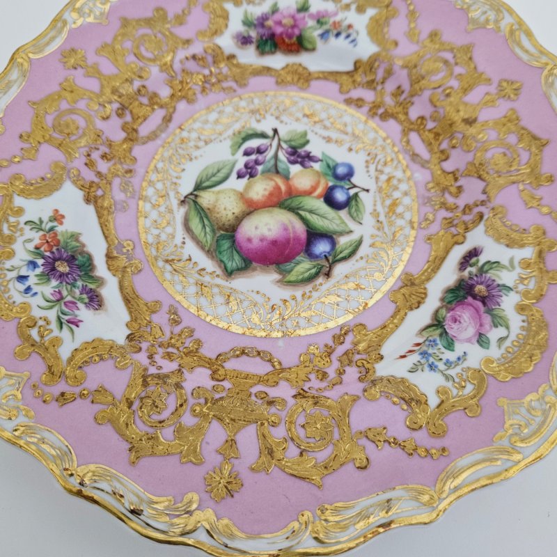 Декоративная фарфоровая тарелка ИФЗ Николай I 1825-1855гг