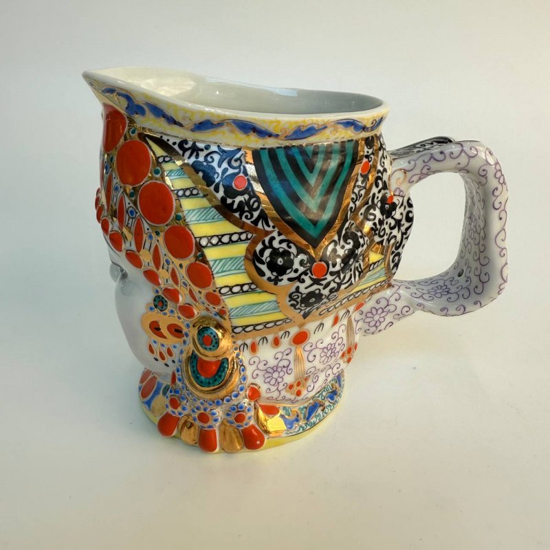 Декоративная кружка-молочник ЛФЗ «Молоко» №17