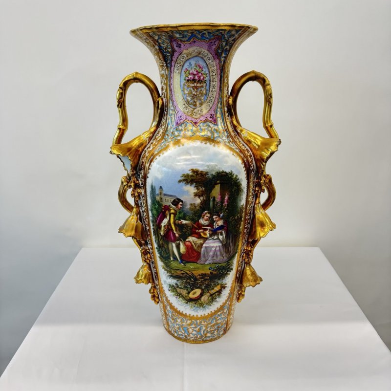 Ваза Старый Париж (н) (к)