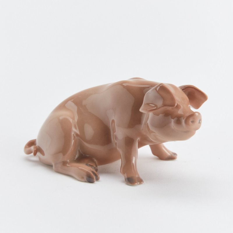 Коллекционная статуэтка Свинья