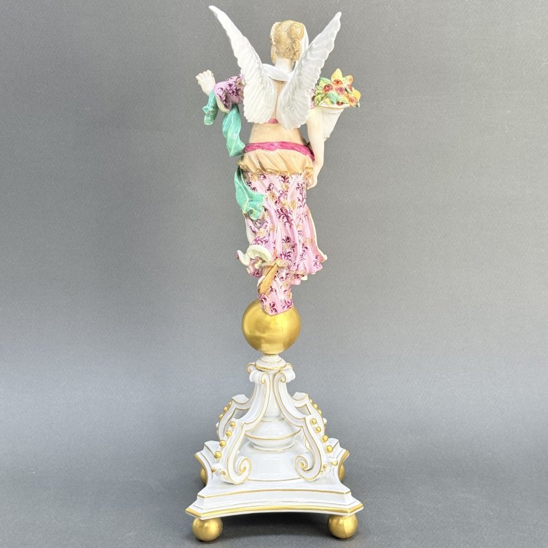 Статуэтка Фортуна на пьедестале Германия 1880-1890 гг