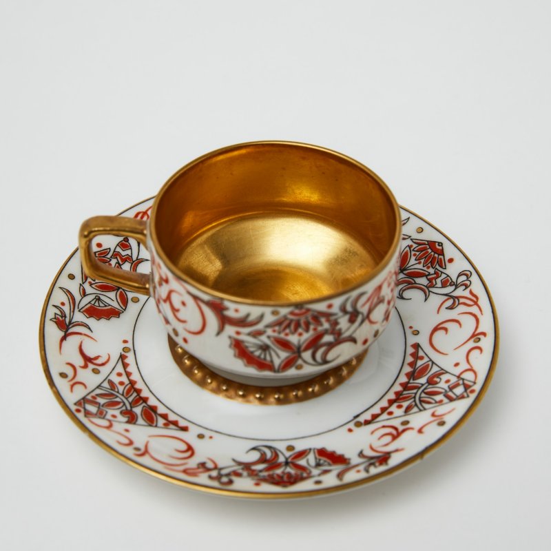 Чашка с блюдцем