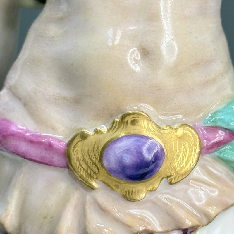 Статуэтка Фортуна на пьедестале Германия 1880-1890 гг