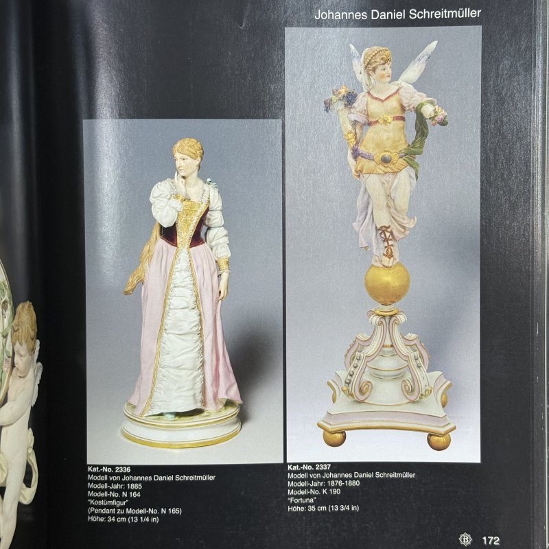 Статуэтка Фортуна на пьедестале Германия 1880-1890 гг