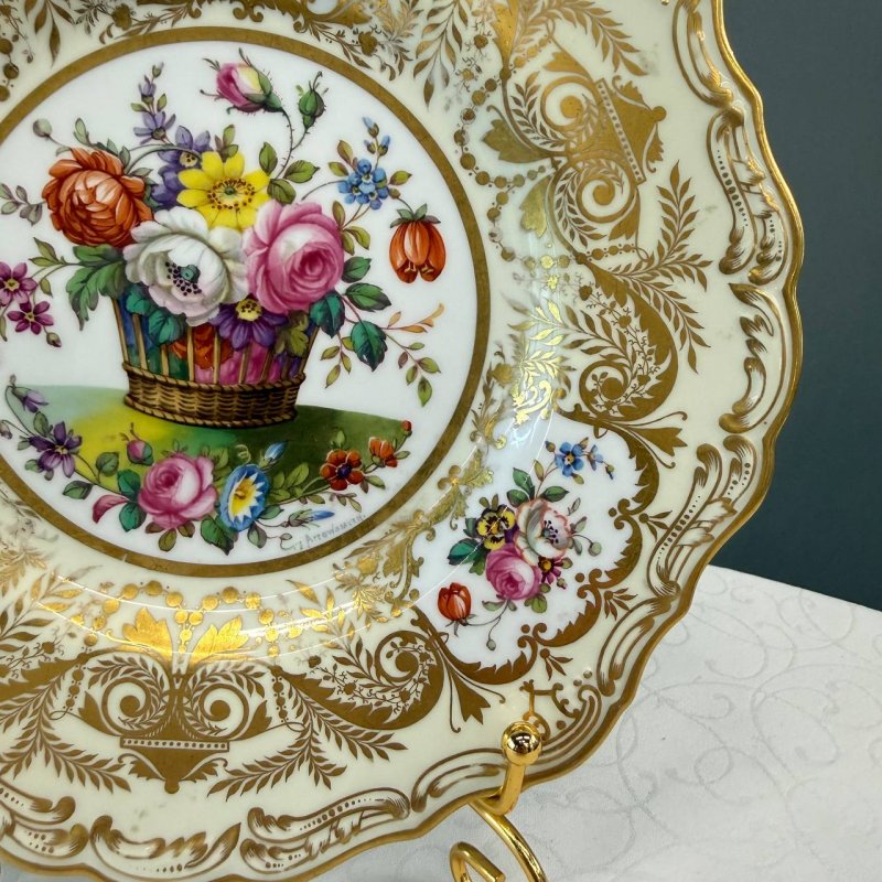 Тарелка Spode  для  Tiffany Нью-Йорк 