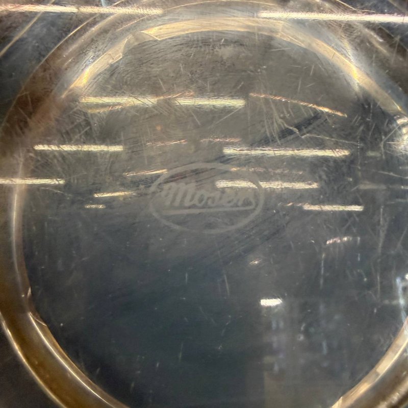 Пепельница из позолоченного хрусталя Moser 'Fipop' 1930-х годов.