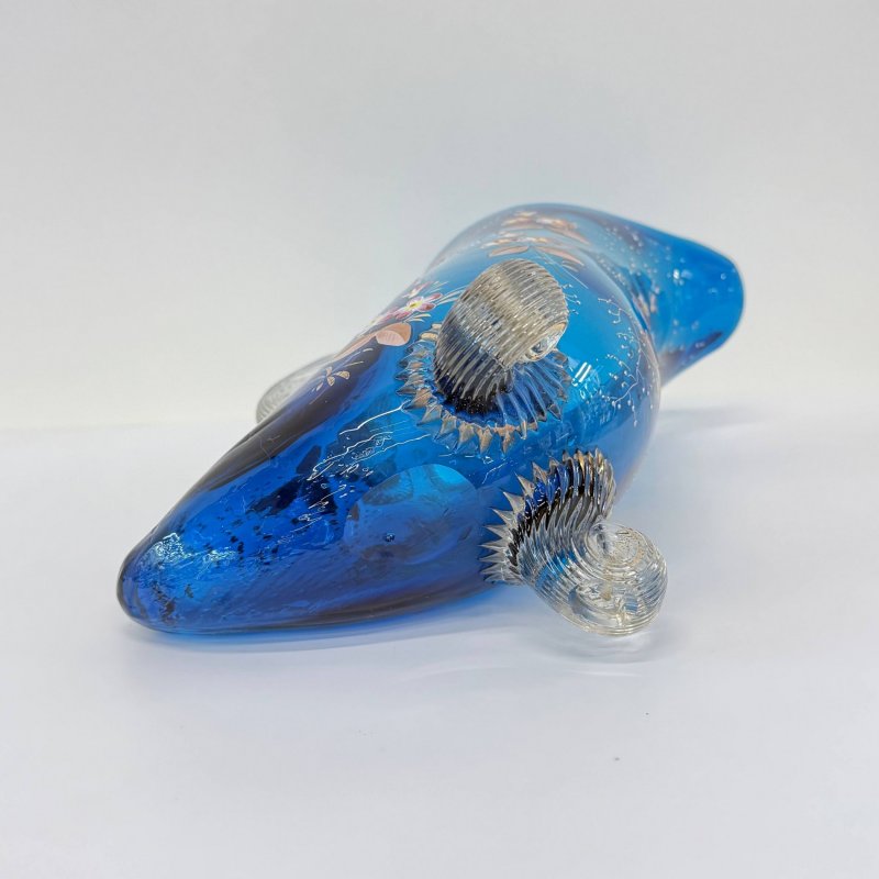 Кувшин для воды синего стекла Moser