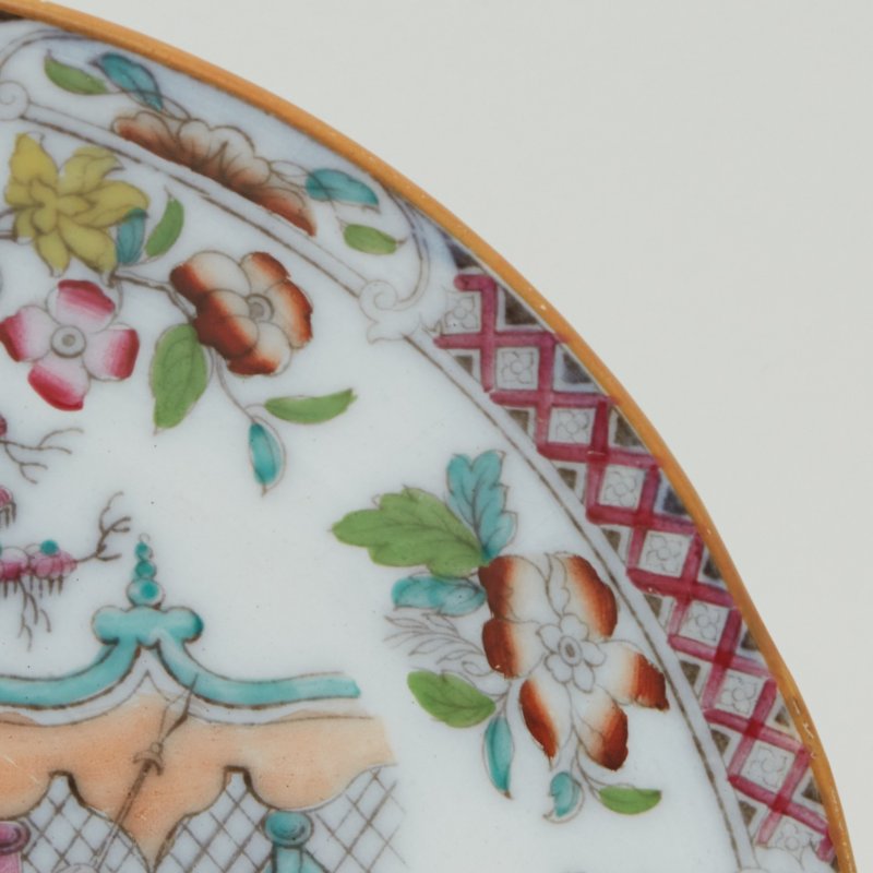 Тарелка в китайском стиле 19 век