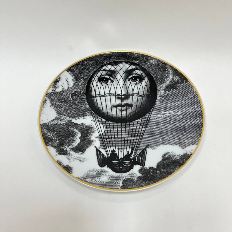 Коллекционная тарелка Fornasetti ( Форназетти ) Фабрика Rosenthal ( Розенталь )