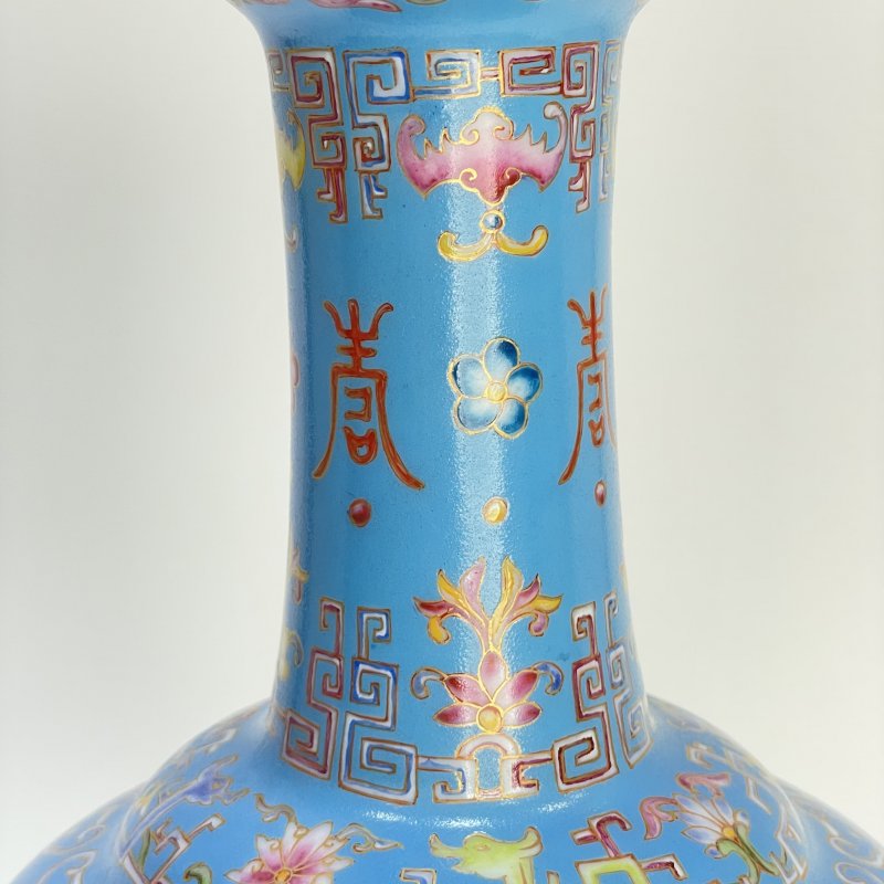 Уникальный предмет музейного уровня! Ваза Qianlong Китай 1736-1795 (к) 