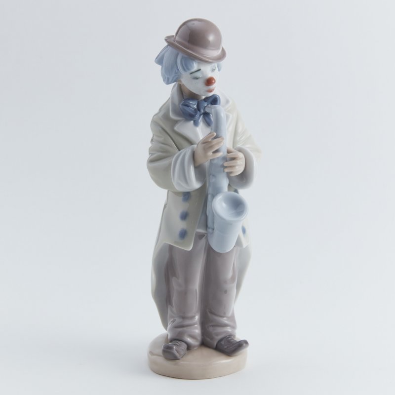 Коллекционная статуэтка Клоун-саксофонист