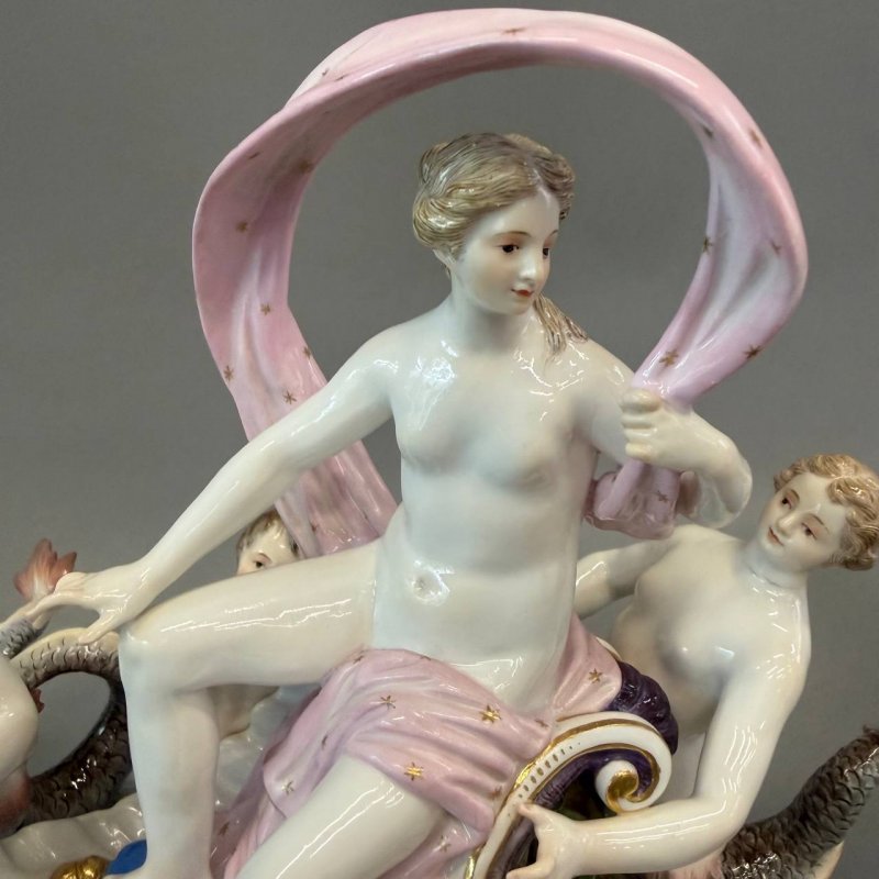 Скульптурная группа  «Вода» Meissen 