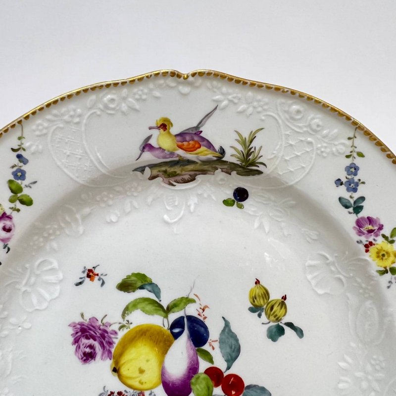 Тарелка из сервиза Фридриха Великого Meissen 1760 г 