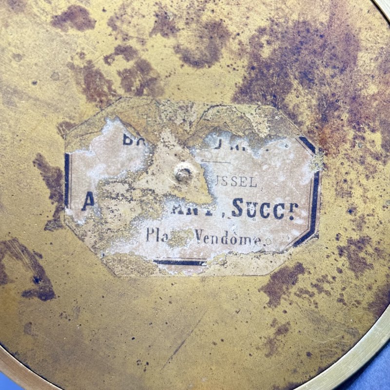 Ваза бронза Baccarat Франция 19 в