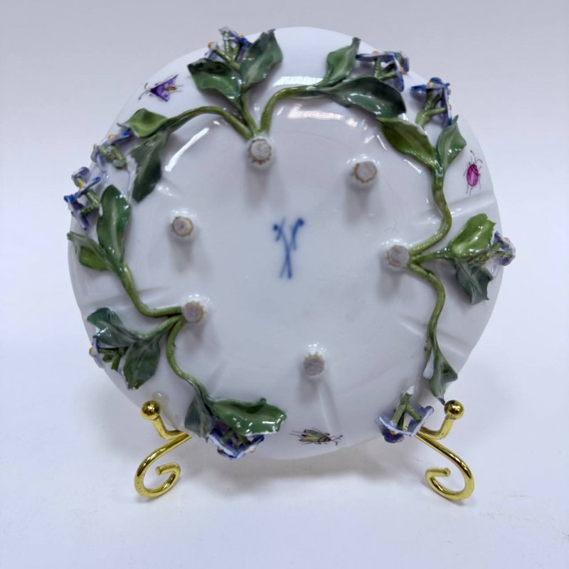 Чашка с блюдцем для кофе Meissen начало 20 века Германия