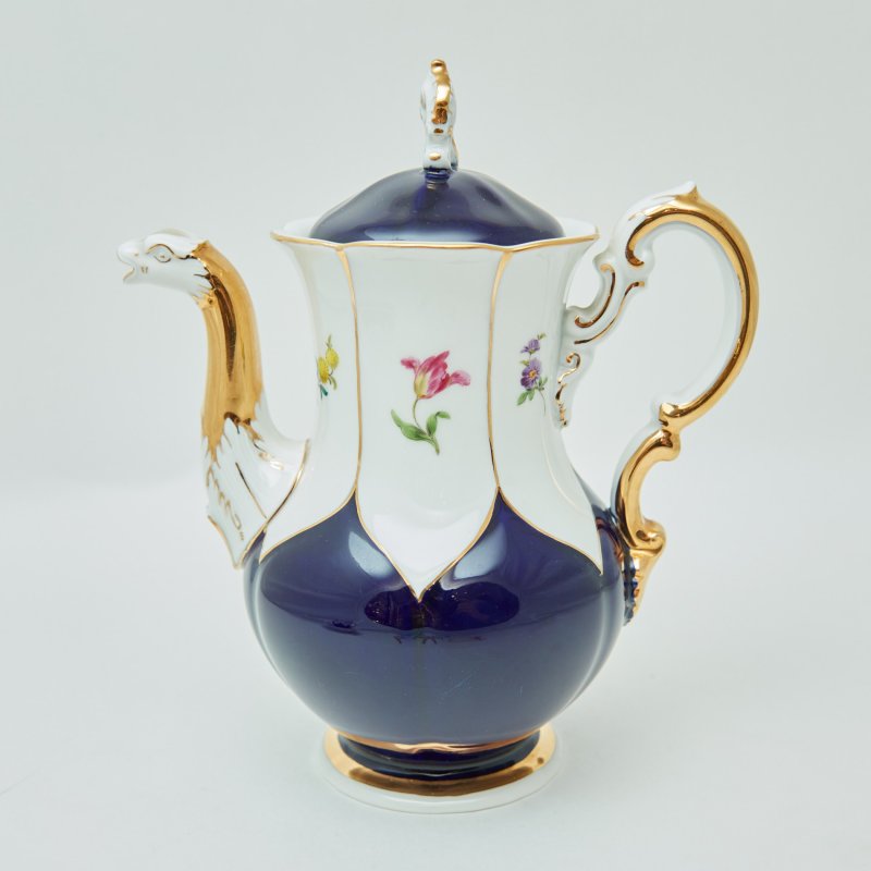 Коллекционный чайник с ручной росписью