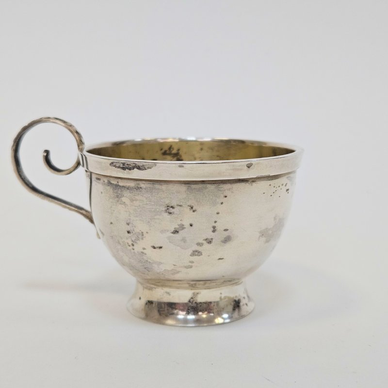 Чашка для кофе серебро Европа 1900 гг