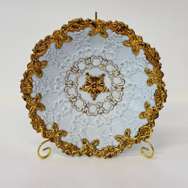 Коллекционное блюдо Meissen 1840е гг