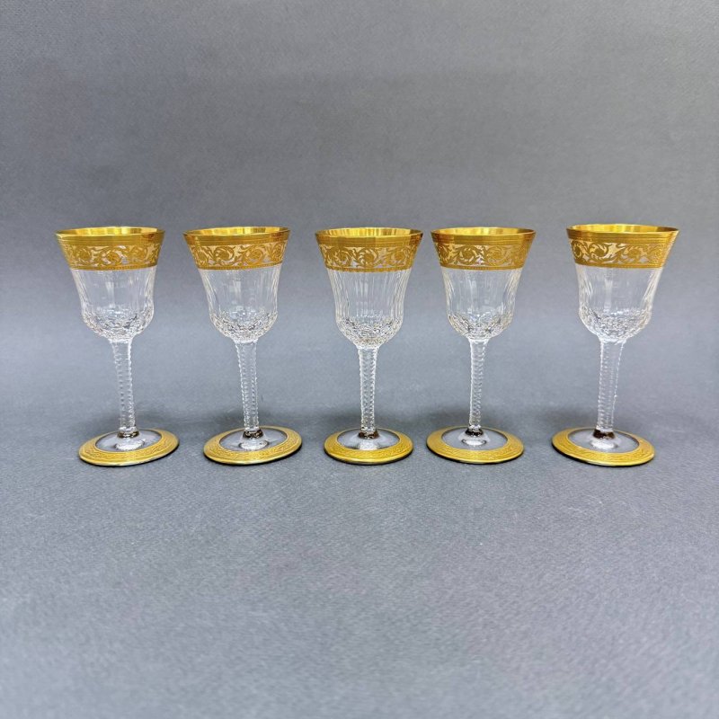 Набор из 5ти хрустальных рюмок Saint Louis