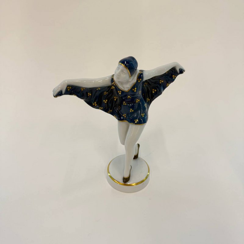 Статуэтка Танцовщица Hutschenreuther в стиле ар-деко