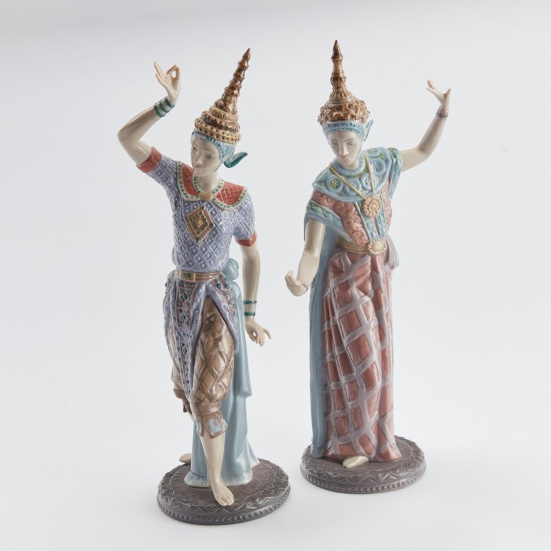 Парные статуэтки Тайские танцоры